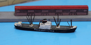 Freighter "Irmingard" Poseidon Linie (1 p.) GER 1951 Anker A 8